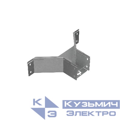 Ответвитель для лотка Т-образ. 100х100 сталь 1мм "ПЛЮС" TUplus100-100 КМ PL0594