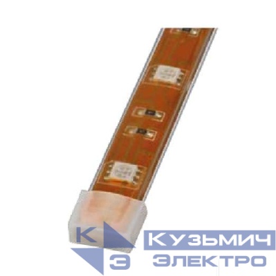 Зажим изолирующий UCW-R10 WHITE 020 POLYBAG для светодиодной ленты 5050 с 4 отв. для проводов 10мм бел. силикон (уп.20шт) Uniel 06684