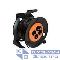 Удлинитель на катушке 4х50м с заземл. 10А IP20 2.2кВт Союз 481S-3409
