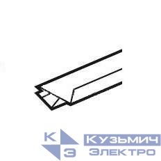 Перегородка 25мм для кабель-канала 32 40 60/25 40 (дл.2м) Leg 636318