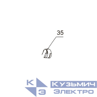 Запчасть №35 для PAG311BWT. Заглушка