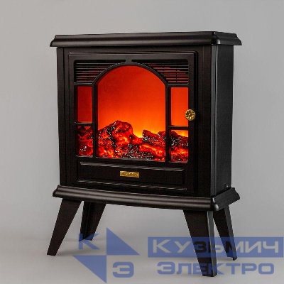 Камин светодиодный "Гранд Шале" с эффектом живого огня 45х18х56см работает от батареек 3хС (в комплект не входят) или от USB (в комплекте) черн. Neon-Night 511-024