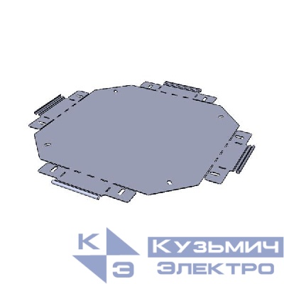 Ответвитель крестообраз. 50x200мм плоский EKF x5020007-FL