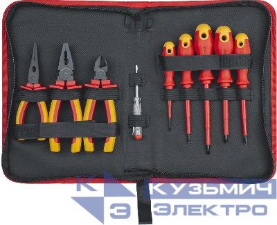 Набор инструмента диэлектрического 82 969 OHT-Ind01-H9 усилен. (9 предметов) ОНЛАЙТ 82969