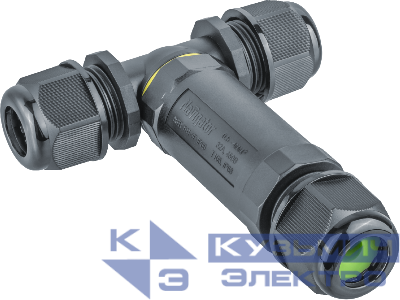 Коннектор кабельный T-образный 82 832 NTB-T01-3P-IP68 3PIN Navigator 82832