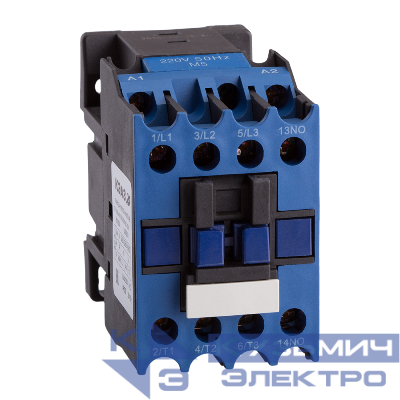 Контактор ПМ12-010100 УХЛ4 В 10А кат. 220В AC 1НО КЭАЗ 315086