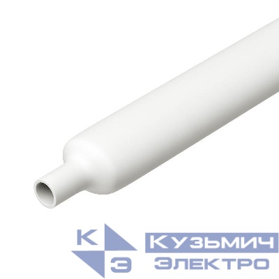 Трубка термоусаживаемая безгалогеновая 3.2/1.6мм бел. DKC TN2PC20132W