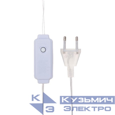 Гирлянда светодиодный занавес из росы "Фейерверк" 3х2м 600 LED IP20 230В тепл. бел. Neon-Night 315-856