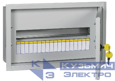 Корпус ЩРв-18 TITAN 3 265х440х120мм IP31 метал. IEK MKM14-V-18-30-T