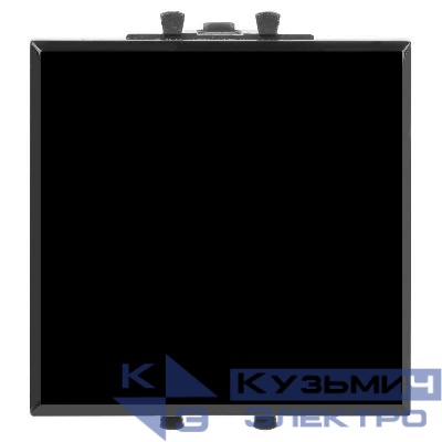 Кнопка 2мод. 16А Avanti "Черный квадрат" DKC 4402152