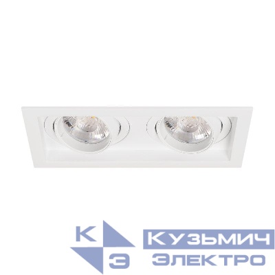 Светильник MS-VORTEX-BUILT-S170x90-2x12W Warm3000 WH-WH 20 deg 230В 2х12Вт 3000К IP20 метал. Arlight 057760