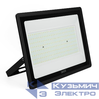 Прожектор светодиодный SFL90-200 200Вт 6400К IP65 AC220В/50Гц 2835SMD в компактном корпусе черн. SAFFIT 55168