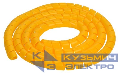 Спираль монтажная СПГ-20 желт. (уп.2м) IEK USWB1-20-02-K05