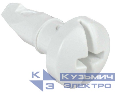 Винт фальш-панели фиксирующий бел. TITAN 5 IEK TI5-00D-VT-9016