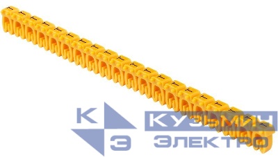 Маркер открытого типа KE 0.75-1.5кв.мм символ "T" (уп.200шт) IEK UMK-KE1-T