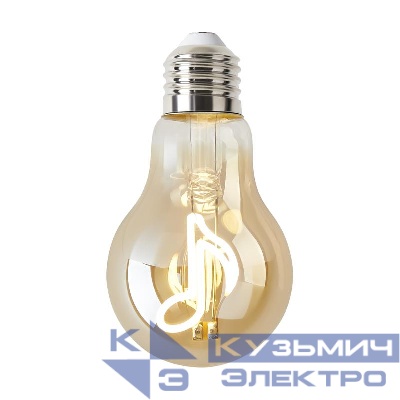 Лампа светодиодная филаментная Loft 271 A60 3Вт 2400К E27 Voltega 8582