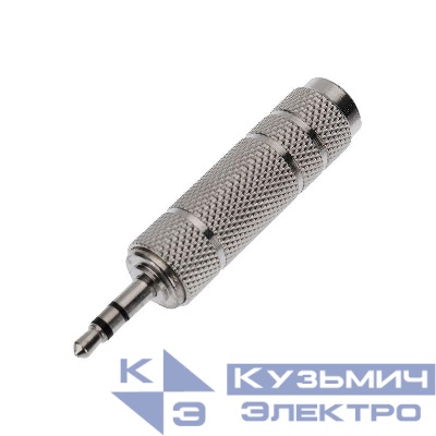 Переходник штекер 3.5мм гнездо 6.3мм стерео REXANT 14-0213