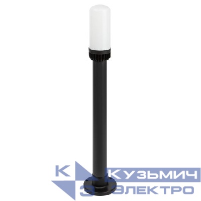 Светильник садово-парковый НТУ 01-60-012 Поллар IP54 E27 max60Вт h840мм напольный черн. ЭРА Б0057491