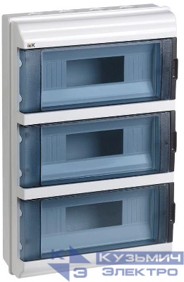 Корпус ОП КМПн-36 Krepta 5 IP55 пластик. IEK MKP72-N3-36-55