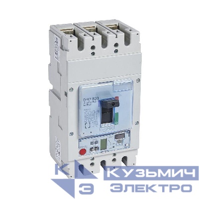 Выключатель автоматический 3п 500А 50кА DPX3 630 электрон. расцеп. S2 Leg 422069