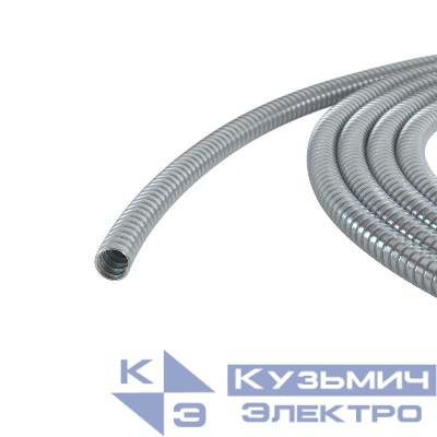 Металлорукав DN d20мм Dвн.20.5мм Dнар.24.5мм без протяжки оцинк. сталь (уп.50м) DKC 667R2024