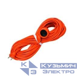 Удлинитель-шнур 1х30м без заземл. 10А IP54 УШ-10 ПВС 2х1 UNIVersal 9632782