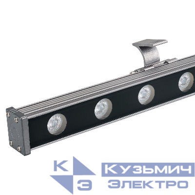 Прожектор линейный AR-LINE-1000-18W Day4000 (GR 30 deg 230В) IP65 металл Arlight 024299(1)