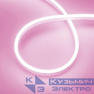 Лента светодиодная AURORA-PS-A120-12x6mm 24V Pink 10Вт/м IP65 2835 герметичная (уп.5м) Arlight 036677