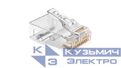 Коннектор RJ-45 CAT6 не экранированный DKC RN6RJ45U