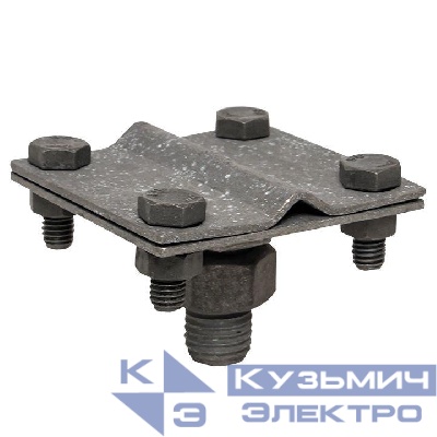 Зажим полоса-прут на штыре HZ PROxima EKF lp-55423