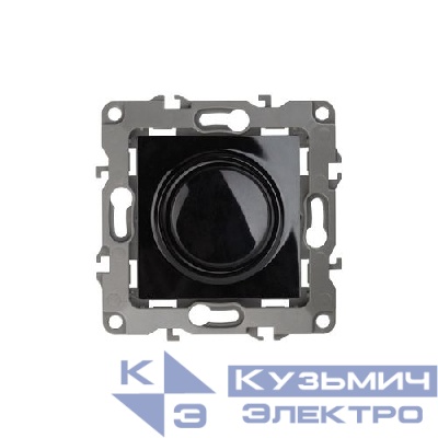 Светорегулятор поворотно-нажимной 400ВА 230В 12-4101-06 черн. ЭРА Б0014740