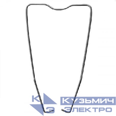 Клипса металлическая для реле 62.32 62.33 для розеткок 92.43.1 FINDER 09253