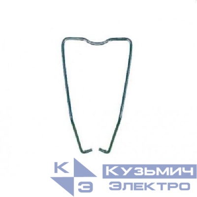 Клипса металлическая для реле 46 серии для розеток 97.01 97.02 97.51 97.52 FINDER 09771