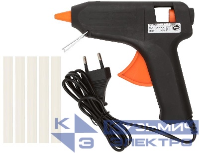 Пистолет клеевой 11мм 15Вт (70Вт ) в кейсе FIT 14350