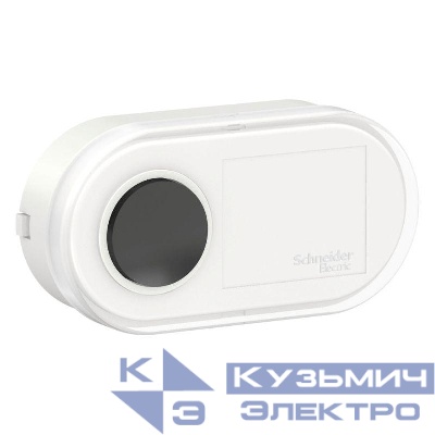 Кнопка звонка проводная 1-кл. ОП Blanca 0.4А IP20 250В бел. SE BLNKA000011