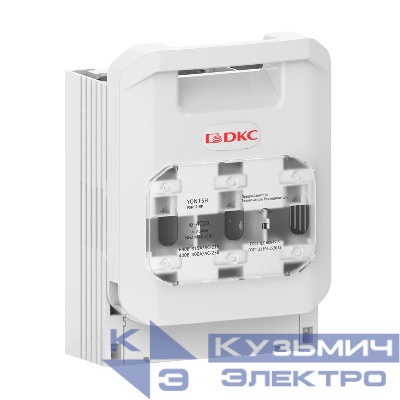 Выключатель горизонтальный предохранитель разъединитель 400А 3P крепление на монтажную плату DKC FSH02-3P