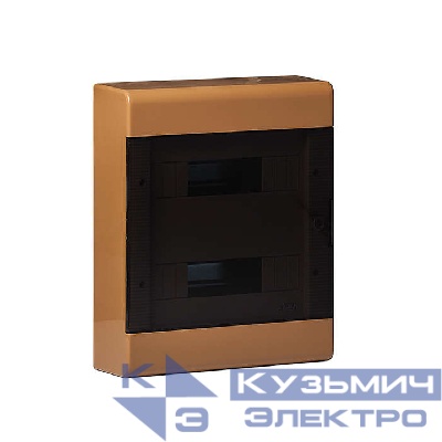 Щиток ОП Тусо 24мод. с двер. 370х302х95мм корич. Ruvinil 68324К