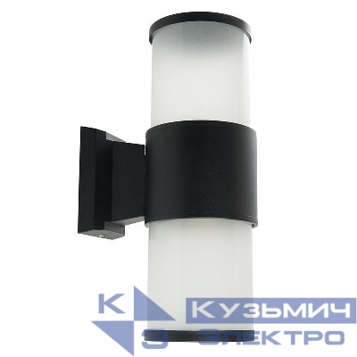 Светильник DH0903 E27 230В садово-парковый на стену вверх/вниз черн. FERON 11654