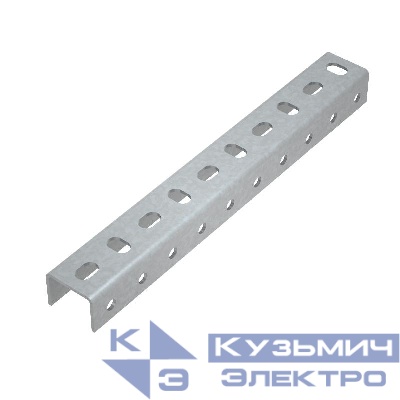 Профиль универсальный усиленный 38х29 L1200 сталь 2мм UPS1200 INOX304 КМ LO1553