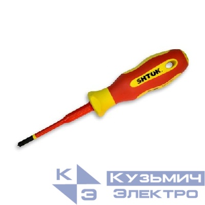 Отвертка 1000В Ph1/Sl4.5х80мм (09322) SHTOK 376348