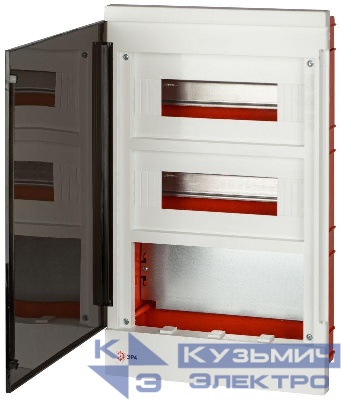 Щит распределительный со слаботочным отсеком MultiBox bs-24f встраиваемый пластиковый 24 модуля IP40 Эра Б0059317