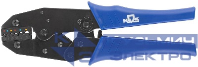 Пресс-клещи (кримпер) для обжима наконечников электропроводов с сечением 0.5-6мм MOS 60066М