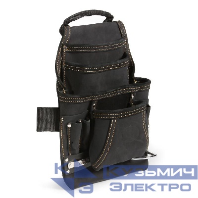 Сумка кожаная поясная без ремня СК-10 КВТ 78428