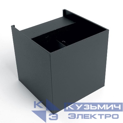 Светильник светодиодный DH012 2х3Вт 4000К 450лм уличный черн. FERON 11870