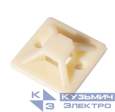 Площадка самоклеящаяся 20х20мм бел. (уп.100шт) Rexant 07-2020