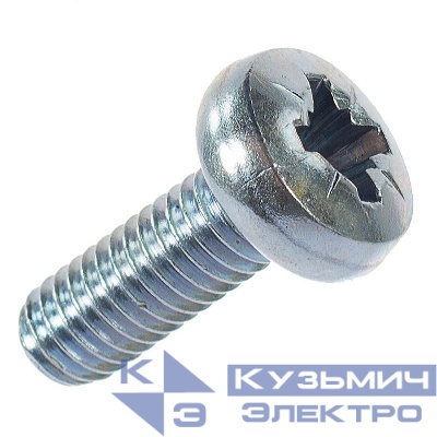 Винт с полуцилиндрической головкой M8х16 DIN 7985 (уп.1000шт) Промрукав PR08.3670