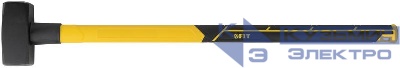 Кувалда кованая 900мм 4кг фибергласовая усилен. ручка FIT 45237