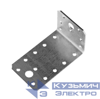 Угол крепежный асимметричный 55х50х90 оцинк. Zitar 124405