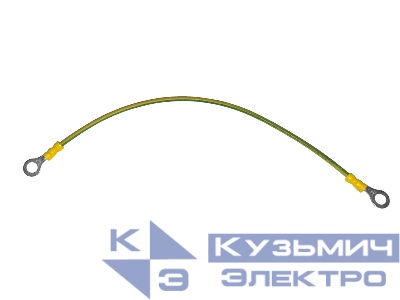 Кабель заземления 300*4,0, крепление M8 (аналог 51484)