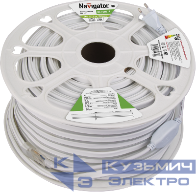 Лента светодиодная 71 932 NLS-2835G92-9-IP67-220V-NEONLED R20 (уп.20м) Navigator 71932